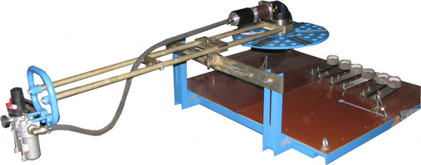 Станок переносной для шлифования и притирки корпусов и клиньев задвижек